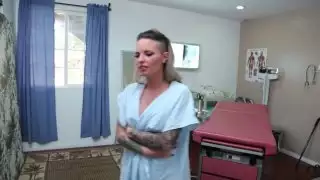 Horny patient Christy Mack gets her pussy licked by handsome doctor